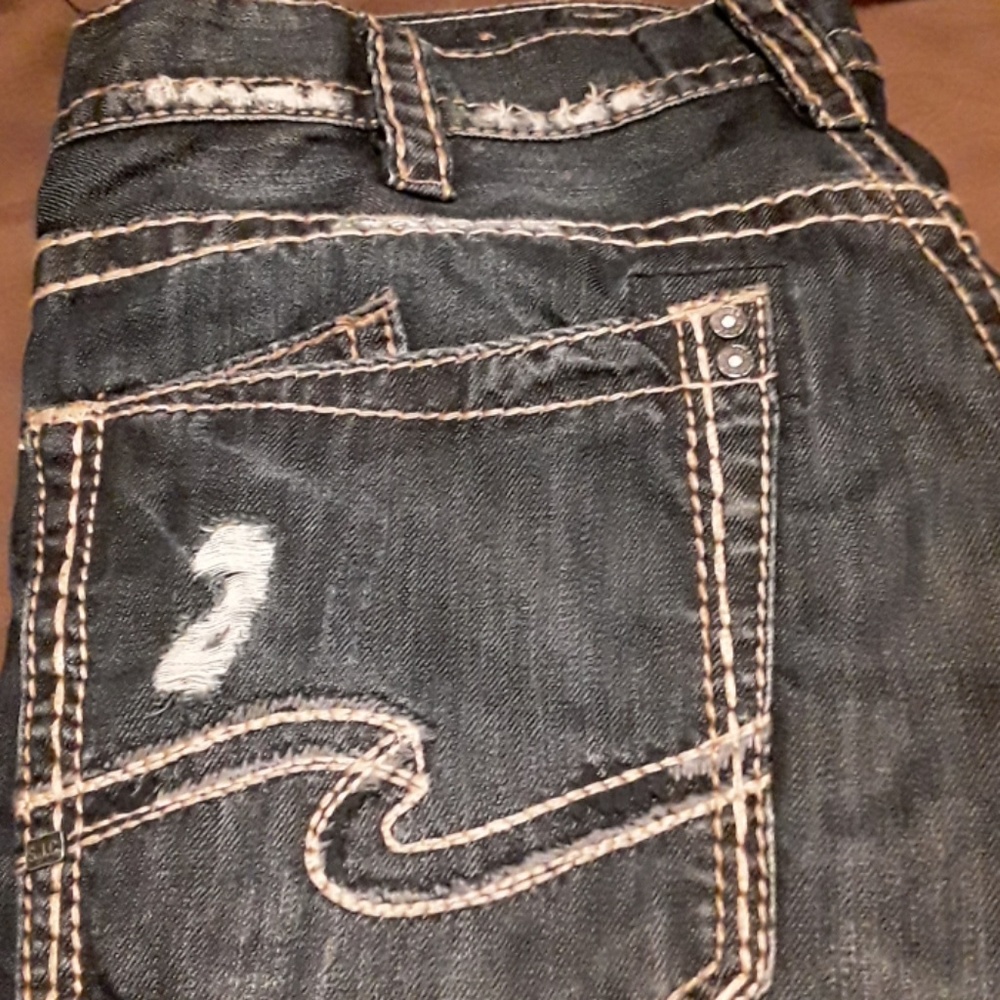 Silver Men's Jeans